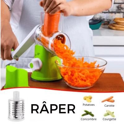 Coupe légumes manuel - râper